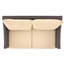 Causeuse et table