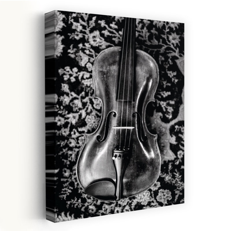 Violon Grace, art contemporain abstrait, H 24 po x l 16 po