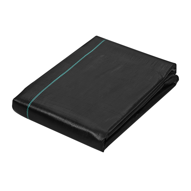 VEVOR 3 pi x 50 pi, tissu d'aménagement paysager robuste de qualité supérieure, tissu géotextile tissé de 3,2 oz sous gravier