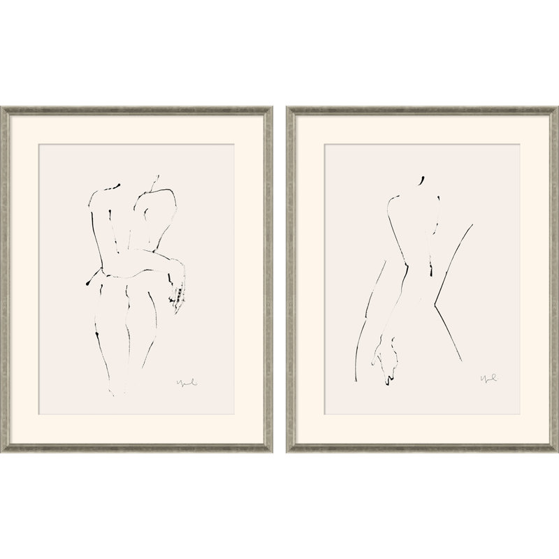 «Reveal I & II» par Carrier and Company Art - Ensemble de reproductions sur papier
