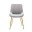 Chaise d'appoint rembourrée en velours Alannah-1678666246
