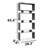Gurveer Geometric Bookcase-1401503483