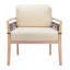 Chaise d'appoint Michiel Wezly - ivoire