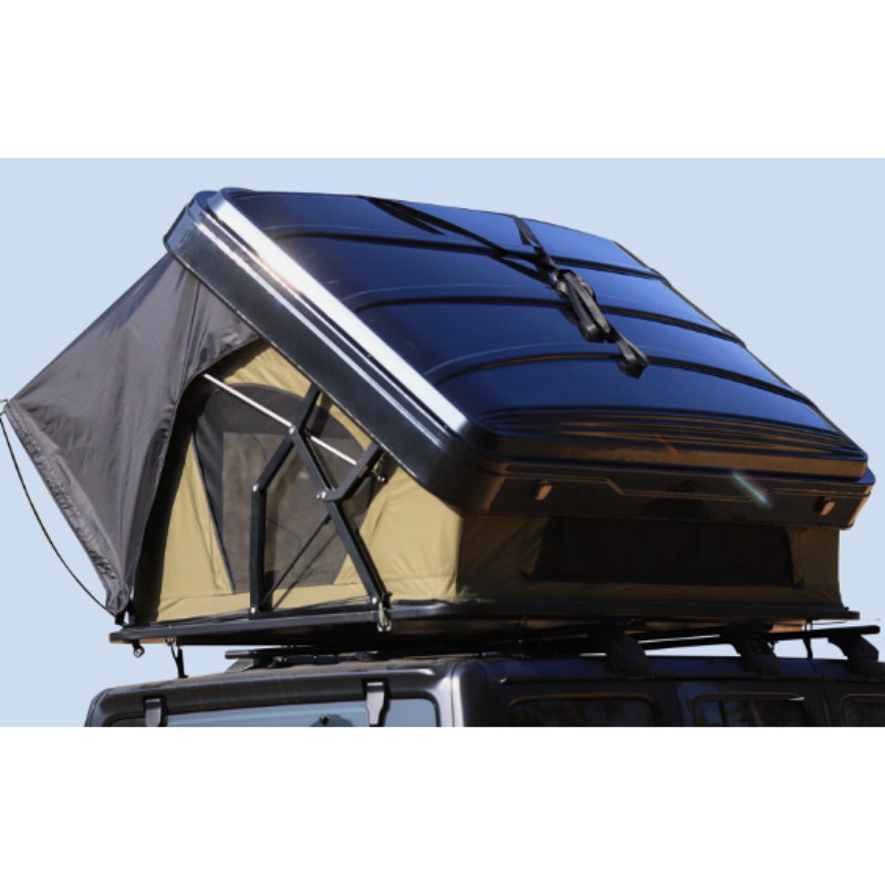 Tente de toit en ABS pour 2-3 personnes | Tente de camping toutes saisons avec climatisation / chauffage, éclairage à DEL et matelas de qualité supérieure