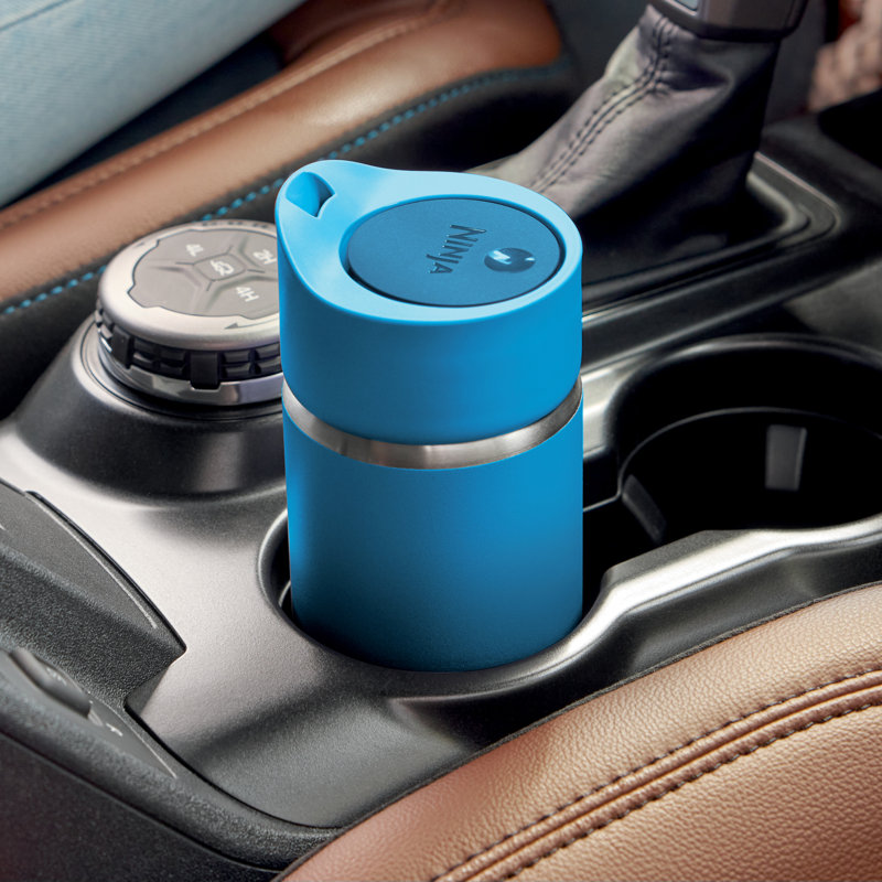 Ninja Sip Perfect 12oz Travel Mug, Tropical Blue