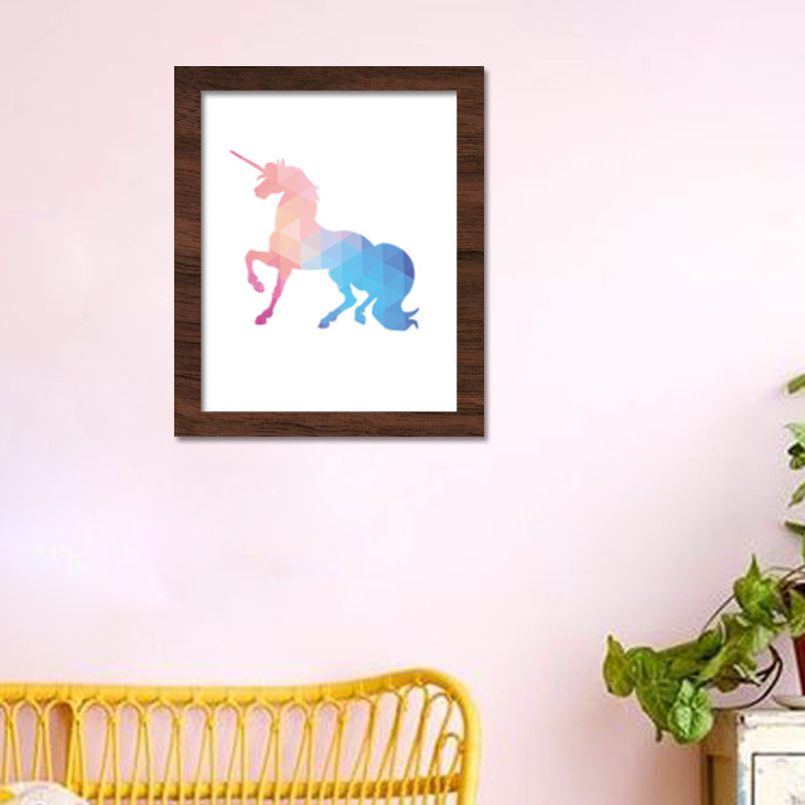 «Unicorn», reproduction d'art sur toile