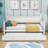 Twin Size Wood Daybed with Trundle-1842553648