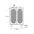 15 Pair Shoe Storage Cabinet-99007418