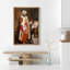 Portraits classiques altérés «Sultan King jouant de la guitare», impression murale éclectique et chic-98579440-98579437