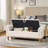 Junainah Linen Upholstered Storage Bench