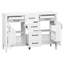 Ensemble de meuble-lavabo 48 po avec lavabo, 4 tiroirs, 2 tablettes et 2 portes-133410558