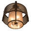 Cilindro 3 - Light Semi Flush Mount