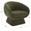 Fauteuil demi-tonneau en polyester 30,7 po Genata-731110787
