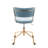 Contemporary Task Chair In Gold Metal-726391257