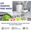 Water Replacement Filter, BPA Free Water Purifier