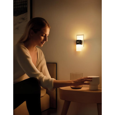Motion Sensor Night Light 2 Pack Motion Activated Night Light Plug Into Wall Dimmable 100LM Soft White 3000K For Hallway Bedroom Stairway Bathroom