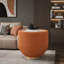 Table basse d'appoint moderne en cuir PU-980885947