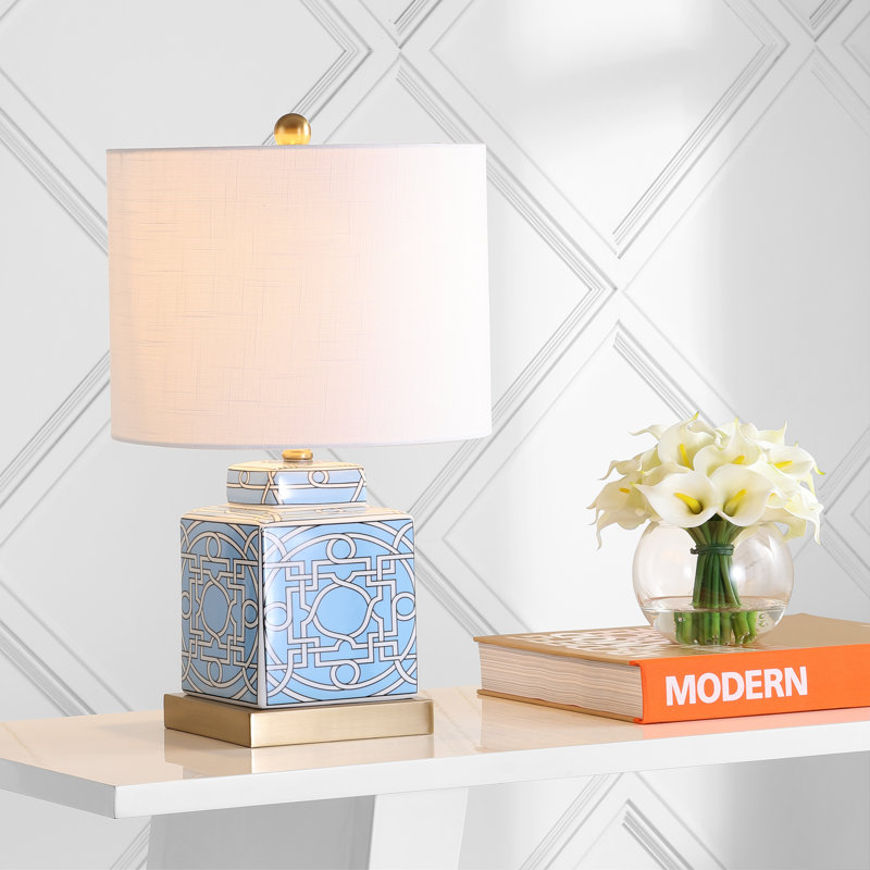Thoman Table Lamp, Blue
