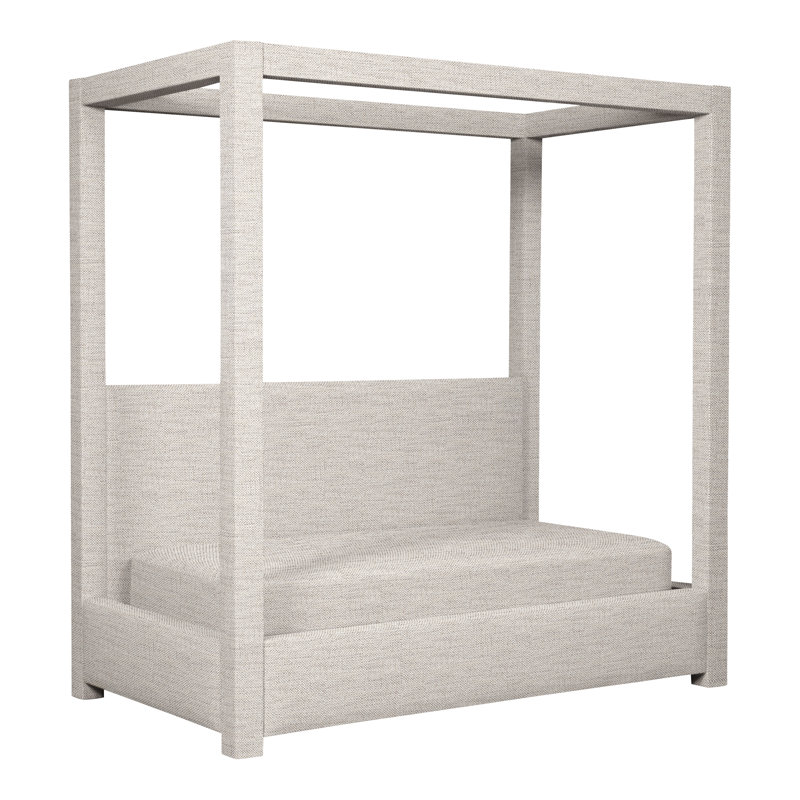 Thom Filicia Home Twin Solid Wood Daybed, Impala Linen