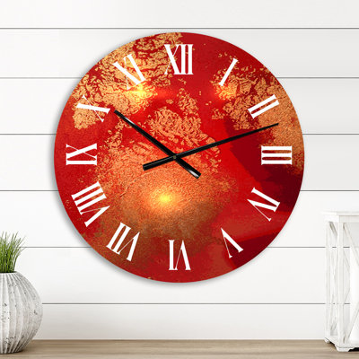Horloge murale Marble Glam Art