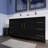 60'' Double Bathroom Vanity with Acrylic Top-758500157