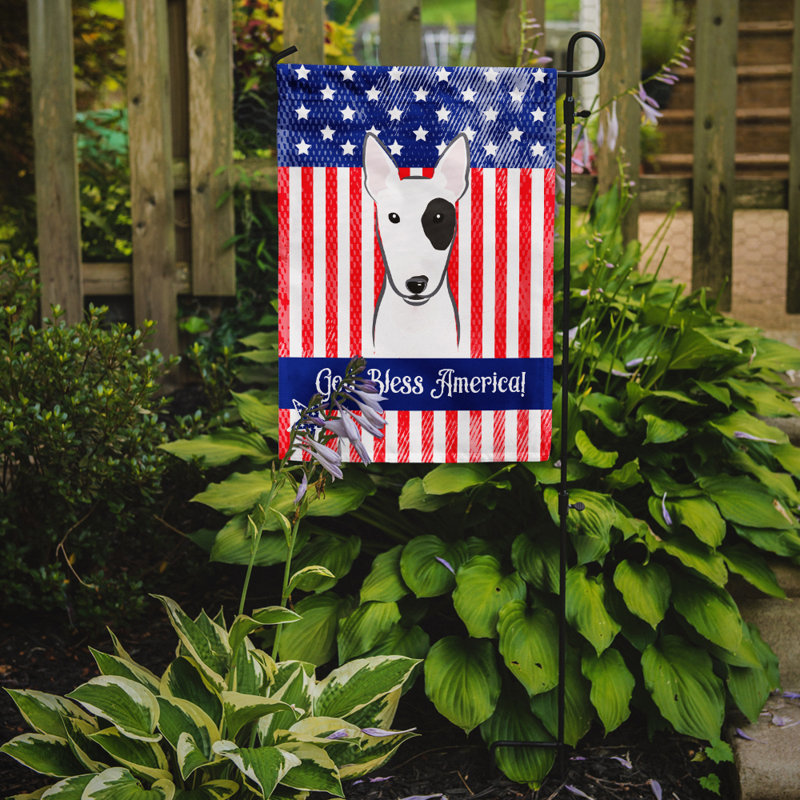 Drapeau de jardin Leighanne, Bull-terrier