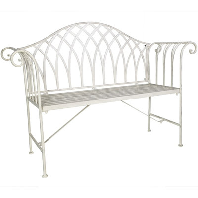 Eirlys Iron Outdoor Bench
