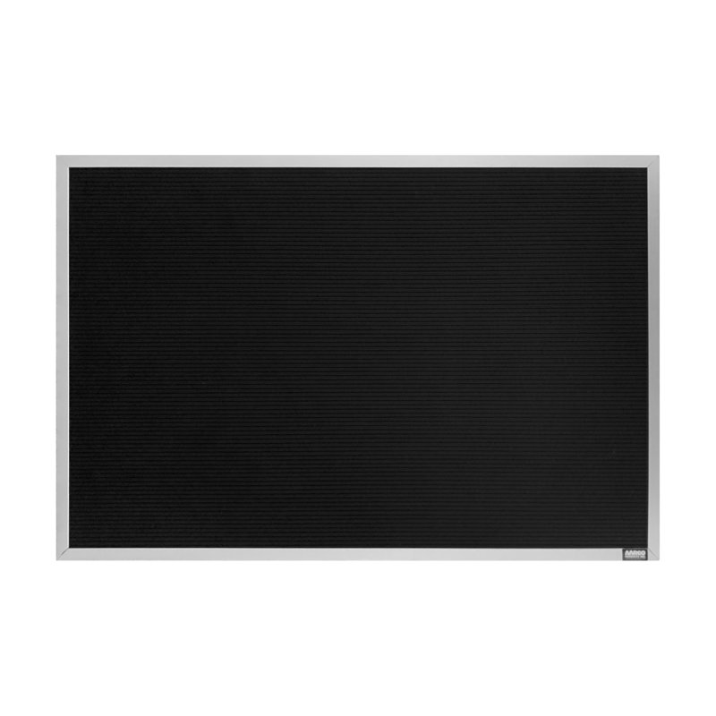 AARCO No Felt Letter Board, Aluminium, 24" H x 36" W