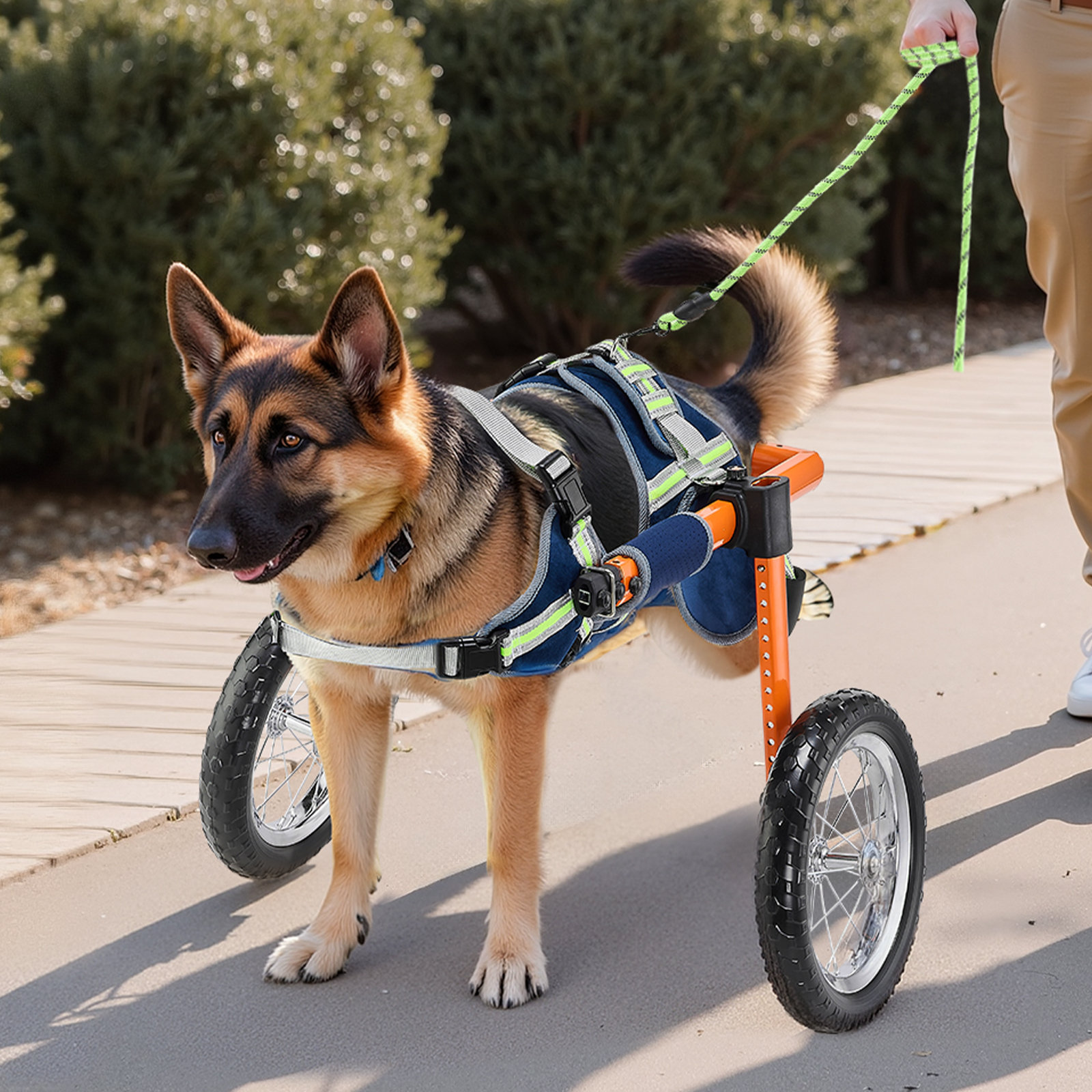 VEVOR Dog Wheelchair for Back Legs, Lightweight 2 Wheels Pet Wheelchair ...