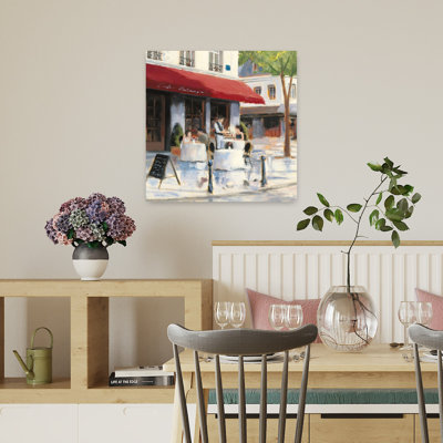 Art contemporain de détente au café I avec café France