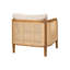 Chaise avec accoudoirs de patio Kirkby