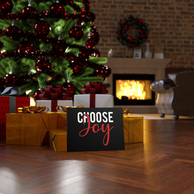 Choose Joy - Wrapped Canvas Print