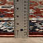 Tapis rouille / bleu Caia-615650308