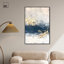 Art Remedy, peinture bleue sur toile, cosmos intérieur I-111131673-111131667