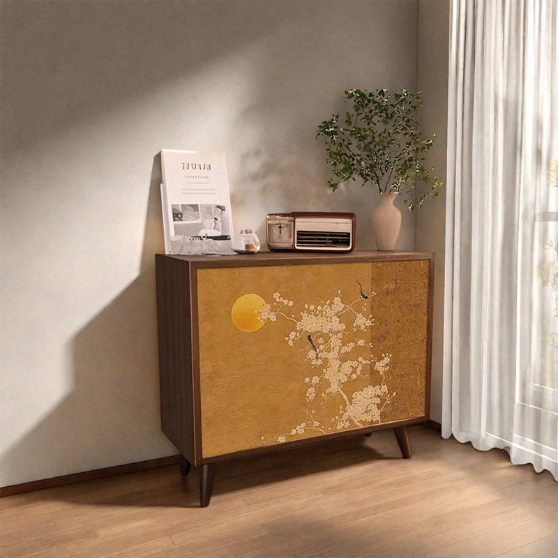 Armoire de rangement en bois avec plateau spacieux