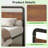 14 Inch Bed Frame with Wood Headboard and Footboard-1358834406