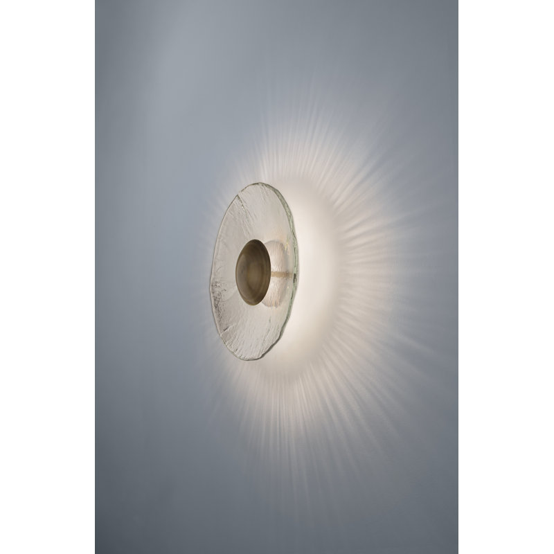 Inviso Sconce, Laiton patiné / chêne délavé, 3500