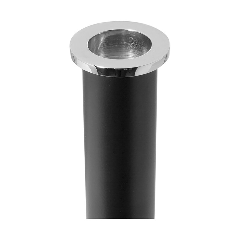 Lustre Strato thermolaqué lisse petit, H 7,09 po x l 3,93 po x P 3,93 po
