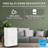 Shinco 150 Pints per Day Console Dehumidifier for Rooms up to 7000 Sq. Ft.
