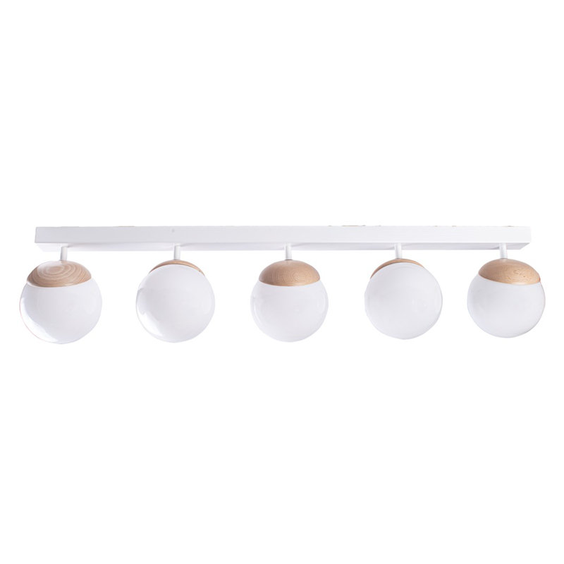 Muskingum Spotlight, White/Gold