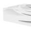 Plat à chat en chrome chromé blanc banane-2112887813