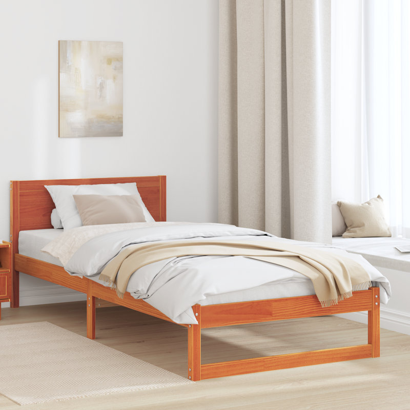 Solid Wood Bed