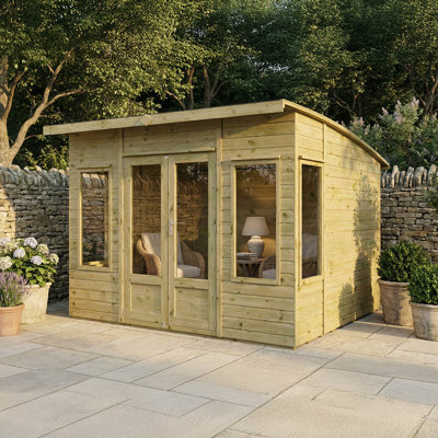 Mercia 10 x 8ft Premium Helios Summerhouse