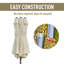 Sadie 270cm X 460cm Rectangular Cantilever Parasol-56618429