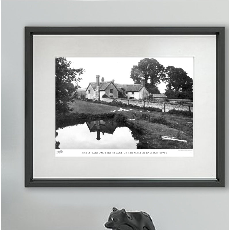 Hayes Barton, Birthplace Of Sir Walter Raleigh C1960 - Single Picture Frame Print, 40cm H x 50cm W x 2.3cm D
