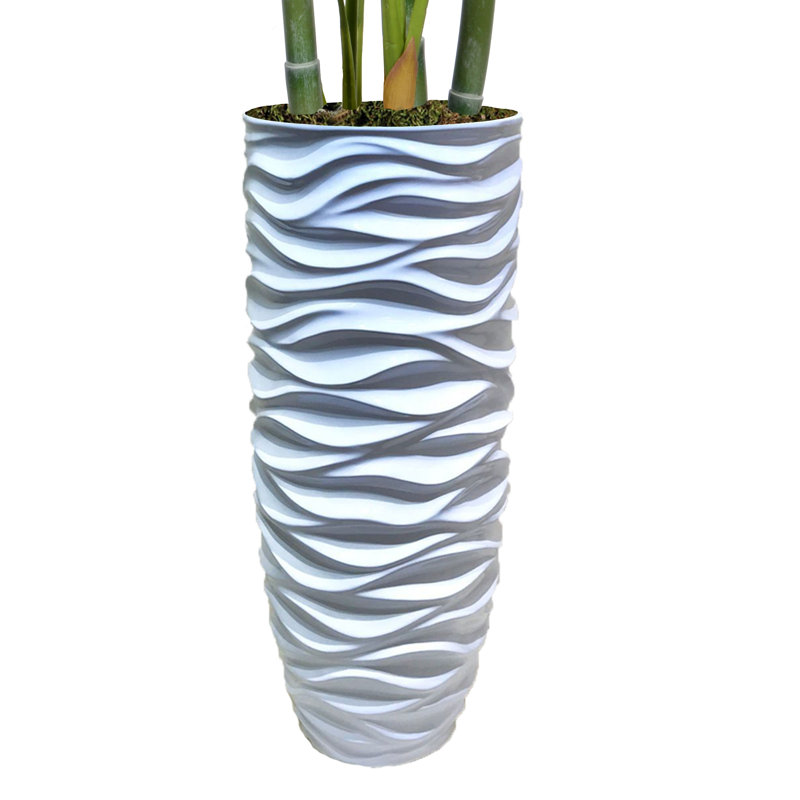 Palmier artificiel Panama en pot, H 70 po x l 38 po x P 30 po
