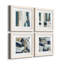 «Close to the Edge I», ensemble de 4 peintures sur toile encadrées-270207637-270207629