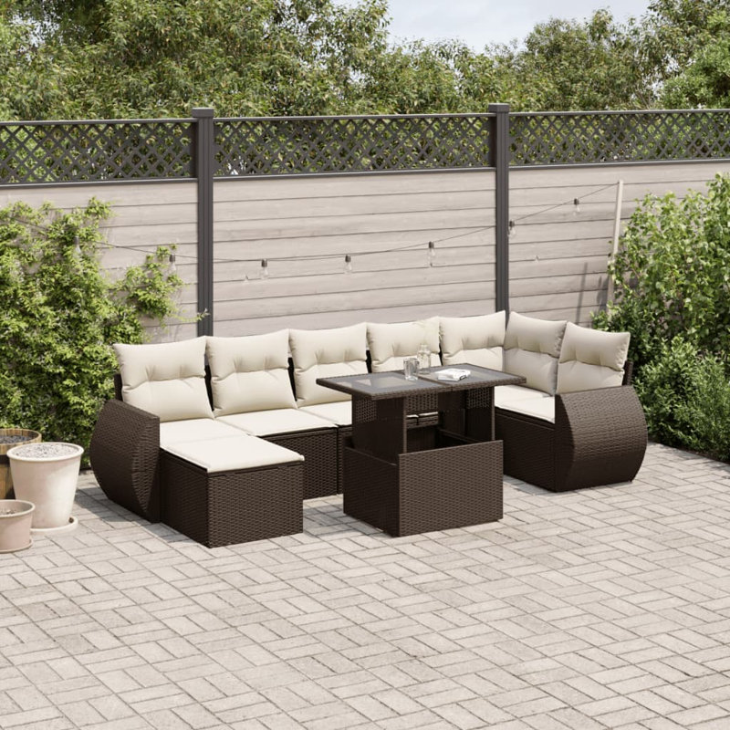 Ensemble de canapé de jardin Vidaxl