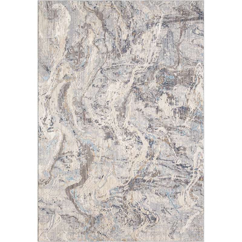 Tapis bleu béni United Weavers Faraj 12 pi 6 po x 15 pi