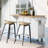 5-Wheeled Kitchen Cart With Adjustable Storage And Mobility White Island Large Space, 5 Rolling Wheels & Drop Table-1637055709